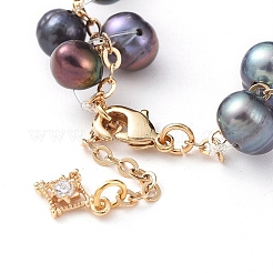 Bracelets en perles de culture d'eau douce&nbsp;BJEW-JB04819