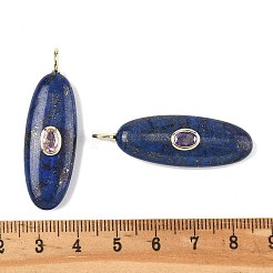 Gefärbt natürliche Lapislazuli Anhänger&nbsp;G-D357-02F