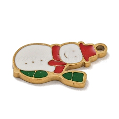 Pendentifs en acier inoxydable 304 sur le thème de Noël&nbsp;STAS-Z093-08G
