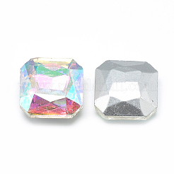 Similistein Cabochons Glas Strass&nbsp;RGLA-T033-10x10mm-02