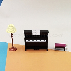 Mini-Sofa & Klavier & Lampe & Stuhl & Tischmodell aus Kunststoff&nbsp;MIMO-PW0003-017