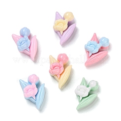 Cabochons di opaco resina&nbsp;RESI-K027-33J