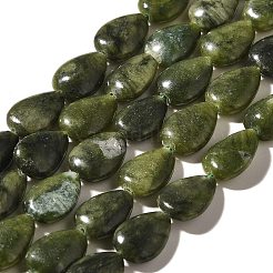Natürliche chinesische Jade Perlen Stränge&nbsp;G-I377-A18