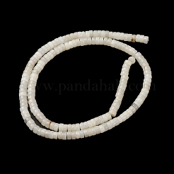 Natürliche weiße afrikanische Opalkorne Stränge&nbsp;G-L624-I19-2x4mm