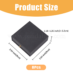 8 quadratische Schmuckschatulle mit Papierschublade&nbsp;CON-DC0001-08A
