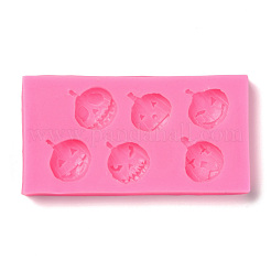 Stampi per fondente in silicone alimentare con zucca di Halloween fai da te&nbsp;DIY-F072-17