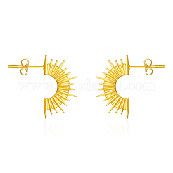 Pendientes geométricos de acero inoxidable 304&nbsp;WF7781