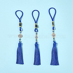 3 pendentif décoratif en alliage de résine contre le mauvais œil&nbsp;HJEW-FS00039
