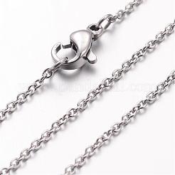 Collana in acciaio inossidabile 304 anti-ossidazione&nbsp;MAK-K004-15P