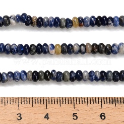 Natur Sodalith Perlen Stränge&nbsp;G-Z110-B20-2x4mm