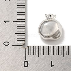 Messing micro pave klar zirkonia charme&nbsp;KK-U037-12P-01