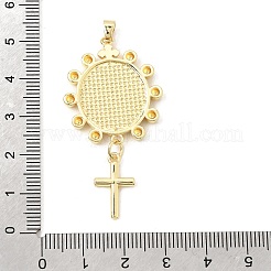 Pendentifs grands en laiton&nbsp;KK-CBA459D-02G-01