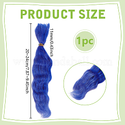 Pelucas rizadas de mohair para hacer muñecas&nbsp;DIY-WH0750-117D