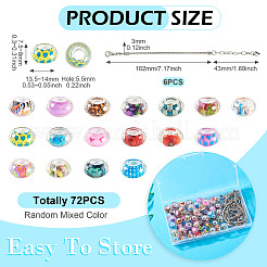 DIY-Kits zur Herstellung europäischer Armbänder&nbsp;DIY-TA0012-17P