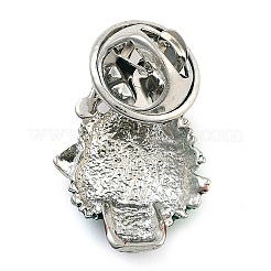 Weihnachtsmotiv-Broschen aus Emaille&nbsp;JEWB-S022-05A-P