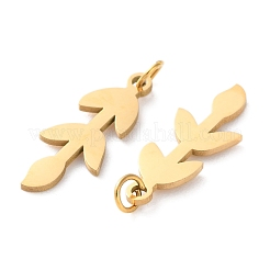 Pendentifs en acier inoxydable 304 avec placage ionique (IP)&nbsp;STAS-Q333-31G
