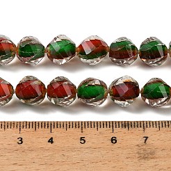 Zweifarbige Harzperlenstränge&nbsp;GLAA-T035-02G