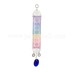 Décorations de pendentif mauvais œil au chalumeau faites à la main&nbsp;HJEW-C001-12