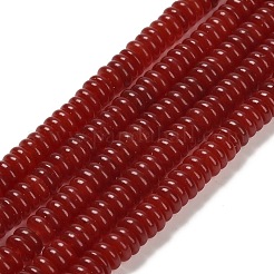 Natürliche weiße Jade perlen Stränge&nbsp;G-Q159-B36-01