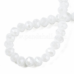 FilI di perline in vetro placcato&nbsp;LS-EGLA-A034-P10mm-A21