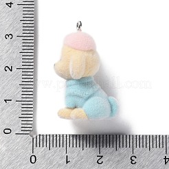 Flockige Harzanhänger&nbsp;LS-RESI-A040-03A