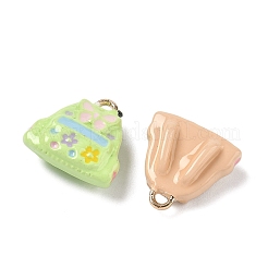 Legierung Emaille Anhänger / charms&nbsp;FIND-A060-02B-G