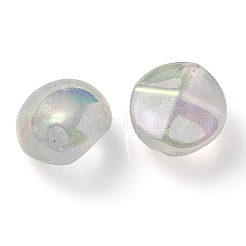 Placage uv perles acryliques transparentes lumineuses&nbsp;OACR-P010-05B