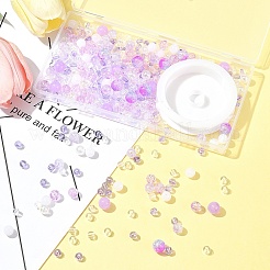 DIY-Kits zur Herstellung von Armbändern aus runden Acrylperlen&nbsp;DIY-FS0007-02C
