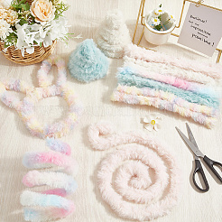 10 Stück 5 Farben DIY Plüschstäbe&nbsp;FIND-CP0002-68A