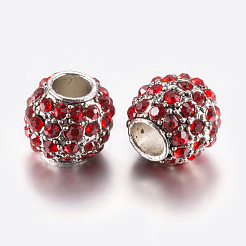 Perline europeo rhinestone  in lega&nbsp;PALLOY-F200-03A