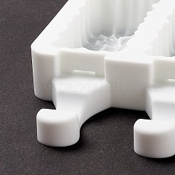 Rechteckige Eiscreme-Silikonformen in Lebensmittelqualität zum Selbermachen&nbsp;LS-DIY-D062-03B