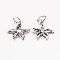 Pendentifs en alliage de style tibétain&nbsp;PALLOY-F199-17AS