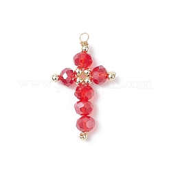 Ciondoli in vetro 7pz 7 colori&nbsp;PALLOY-JF04504-02