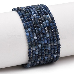 Colliers de perles de pietersite bleue naturelle&nbsp;GG-CBAA8F4-B07-2mm