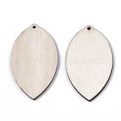 Pendentif en bois non teint&nbsp;YS-TAC0005-01