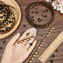 5 hebra de clavos/tachuelas de hierro para tapicería&nbsp;DIY-GF0009-39AB