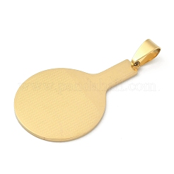 Sport-Anhänger aus lasergeschnittenem Edelstahl 201&nbsp;STAS-P428-14G-01