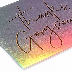 Laser danke Karte&nbsp;DIY-F120-02D