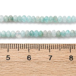 Fili di perline amazonite naturale&nbsp;G-RM2025-D19-B02