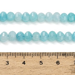 Natürliche weiße Jade perlen Stränge&nbsp;GG-CBA9106-03B