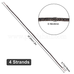 Baumwolle mit Strass&nbsp;DIY-WH0268-12E