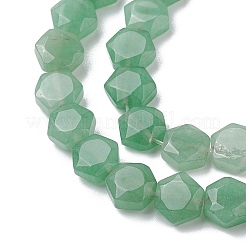 Natürlichen grünen Aventurin Perlen Stränge&nbsp;G-K359-C18-01