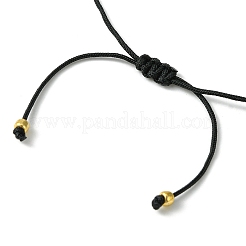 2 Stück 2-farbiges Acryl-Herz- und Glassamen-Armband-Set mit geflochtenen Perlen&nbsp;BJEW-JB09801