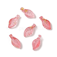 Anhänger aus transparentem Acryl und Goldfolie&nbsp;AC-CBAF9C1-04A