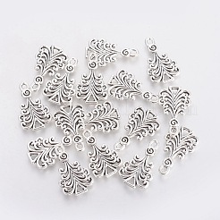 Noël ornements en alliage de style tibétain pendentifs pour arbres de Noël&nbsp;TIBEP-21389-AS-RS