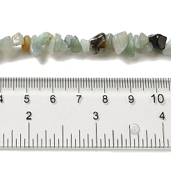 Brins de perles d'amazonite de fleurs naturelles&nbsp;G-M205-12-01