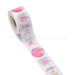 Flaches rundes papier danke aufkleber&nbsp;LS-DIY-C042-06