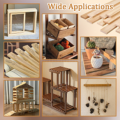 Holzstäbchen&nbsp;DIY-WH0933-04D