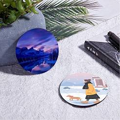 Posavasos de goma&nbsp;AJEW-SZ0001-85