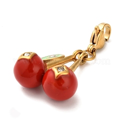 Pendentifs décoratifs en acier inoxydable 304 émaillé&nbsp;STAS-K304-01G
